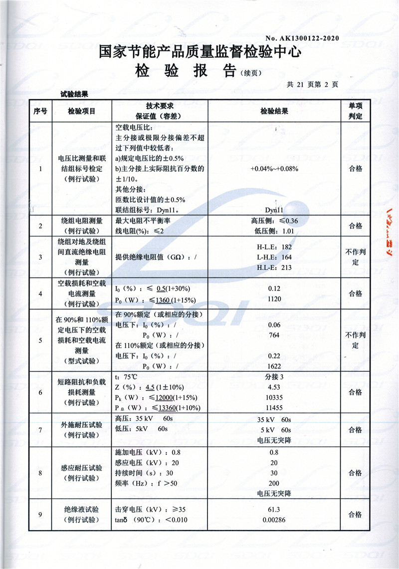 高低压试验报告-S11-1250新密新密新密油浸式变压器-2.jpg